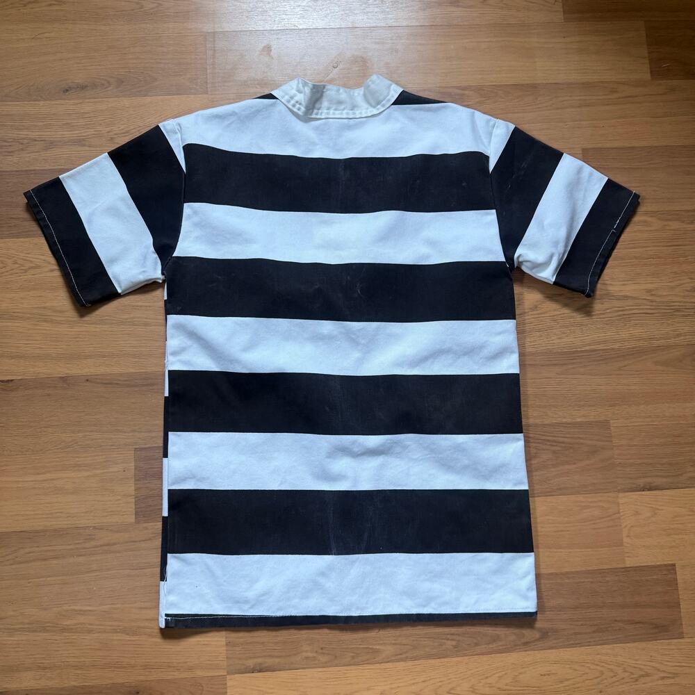 Vintage Museum of Colorado Prisons Striped Inmate Cell Shirt Uniform Sz Small - Picture 6 of 9